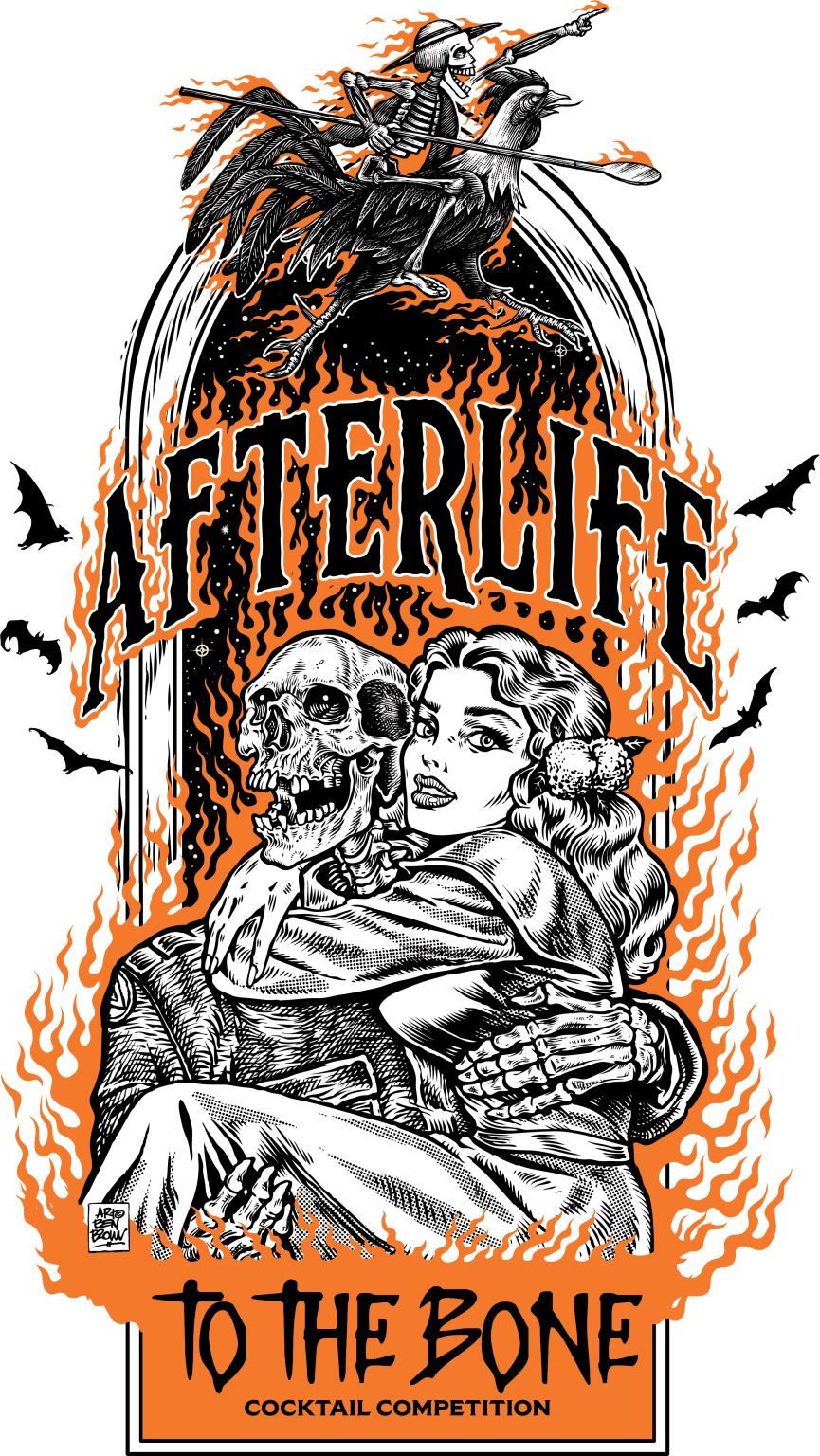 AFTERLIFE To the Bone Logo
